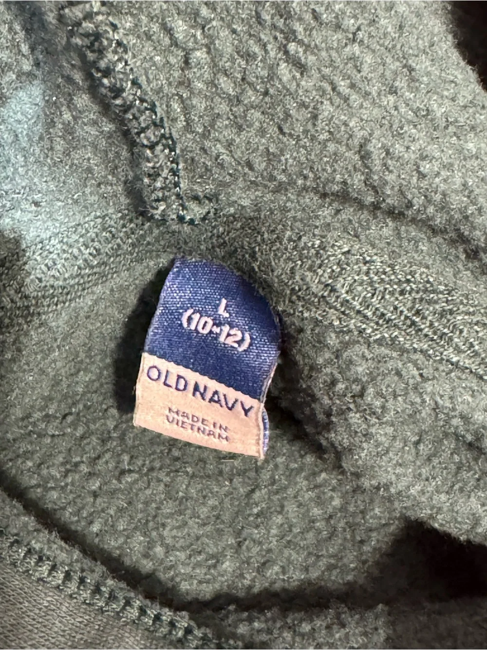 Old Navy Forest Green Kids Hoodie
